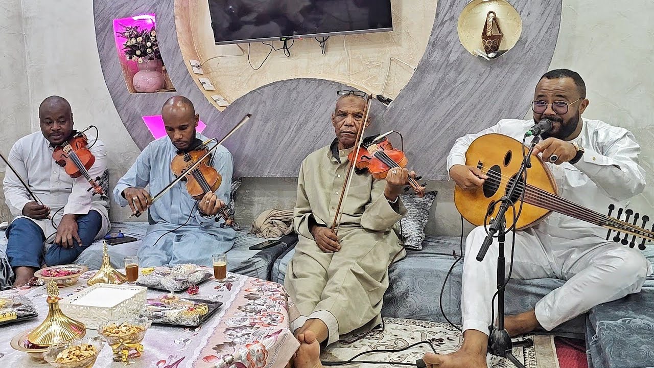 #جلسة /الفنــان حكيــم حمـودة♕ الله لايزيد اكثر 😍من روائع الموسيقار عبدالوهاب الدكالي🎧🎻