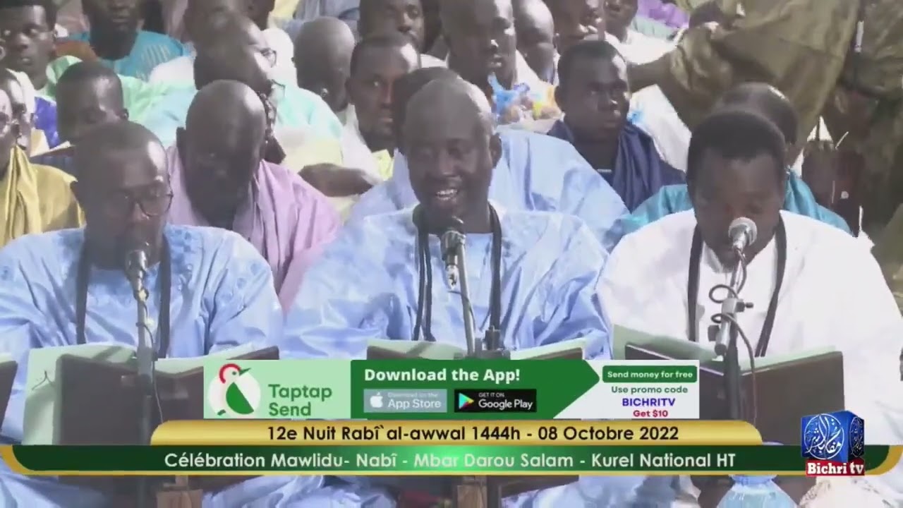 Gamou 1444h / 2022 | Alkhal bu min... Kourel National Hizbut Tarqiyyah