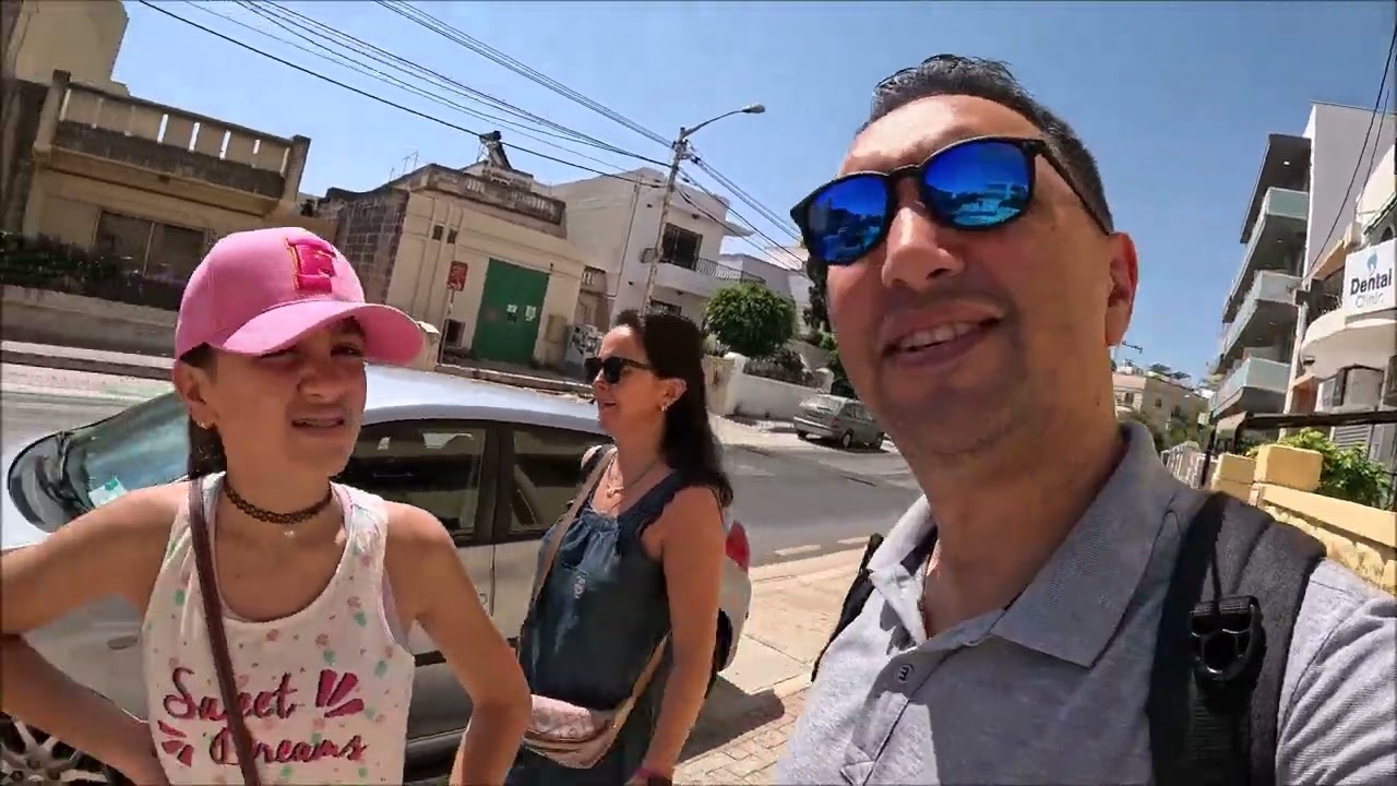 1 Ay MALTA DAYIZ En Kapsamlı Vlog Part 2 Swieqi Varış St Julian Yürüyüş