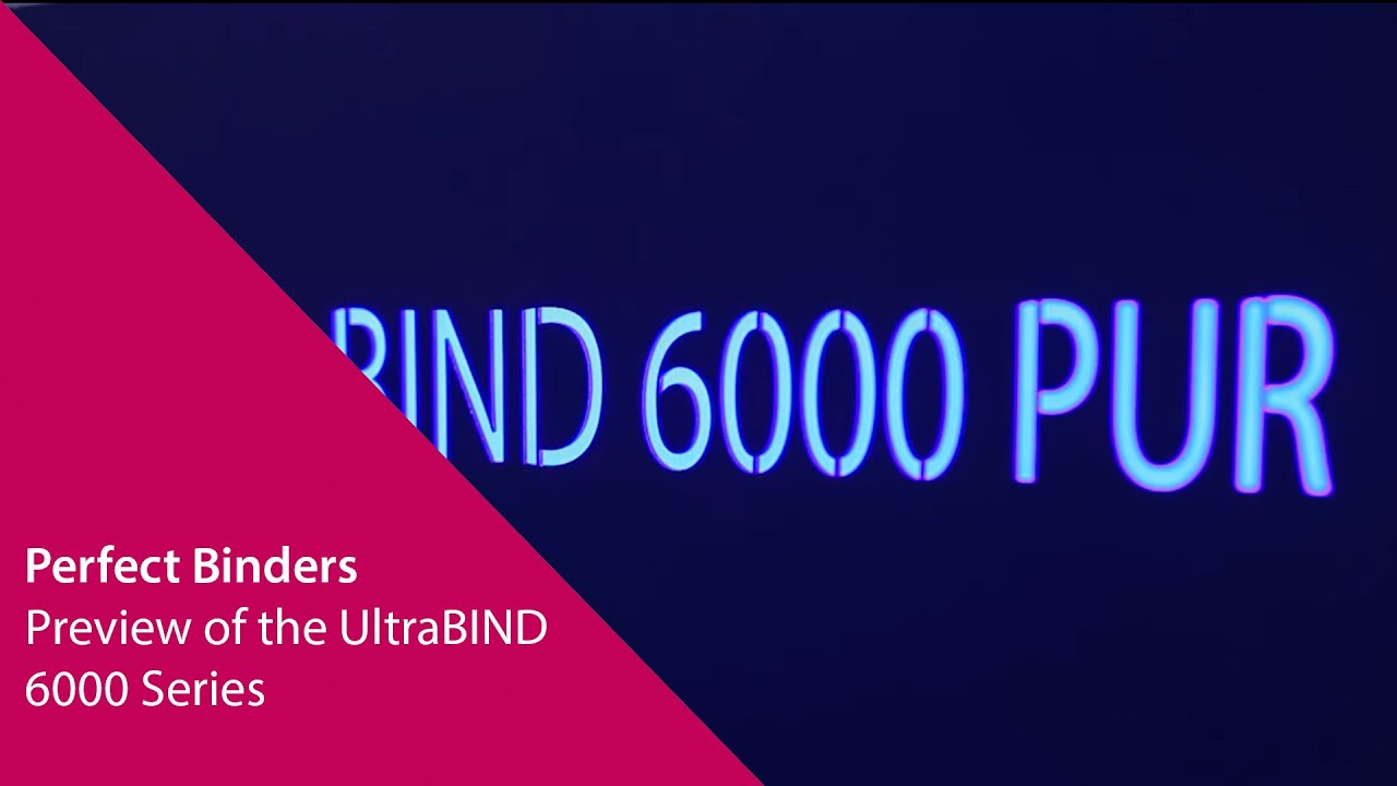 Preview of the UltraBIND 6000 Series