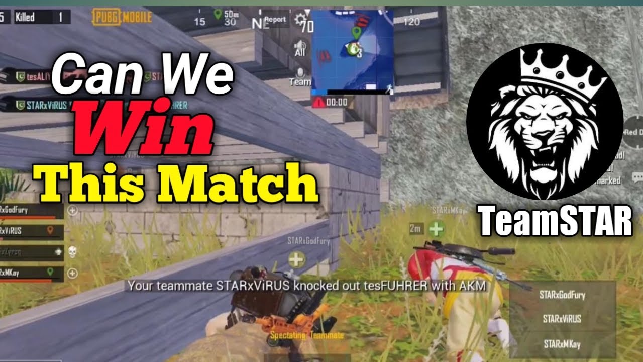 Can AnonYmous Clutch this for us? Pcb Qualifiers | TeamSTAR | Pubg Mobile PAKISTAN 🇵🇰