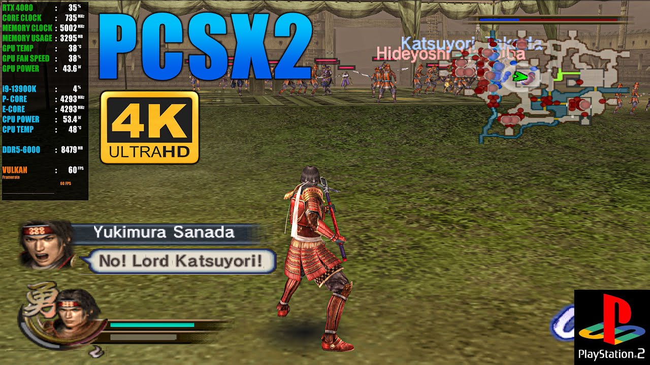 Samurai Warriors 2 | PCSX2 Nightly Emulator | Fully Playable✔️| Best Settings | 4K 60FPS UHD