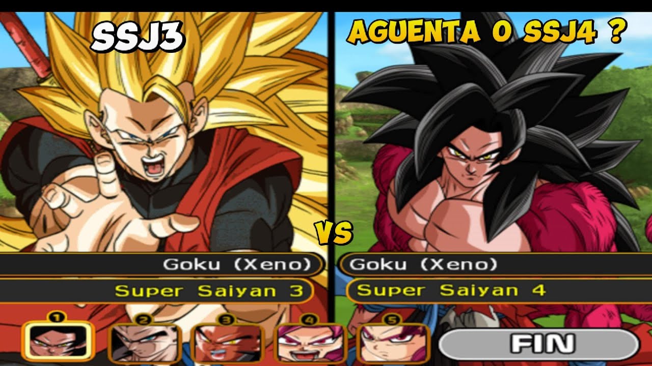 BT3 Essa luta vai te surpreender! SSJ3 vs SSJ4