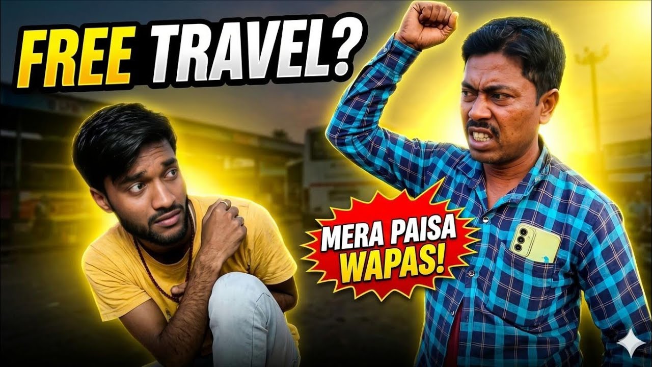 Driver Ne Maanga Paisa, Maine Kaha Free Travel! 😱 | Emotional Confrontation #vlog #freetravel