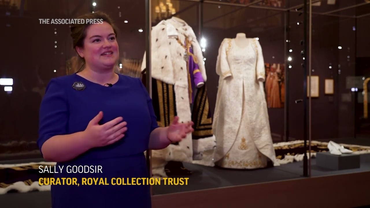 Coronation fashion on display at Buckingham Palace