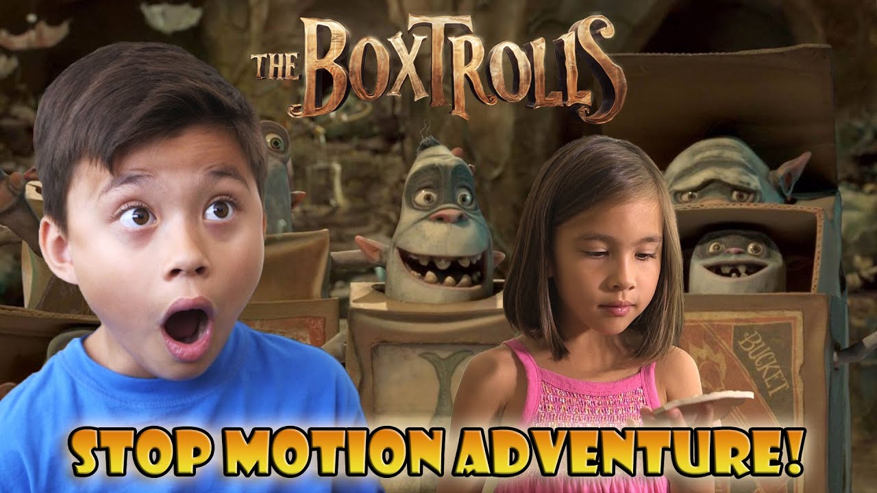 THE BOXTROLLS to the RESCUE! Stop Motion Adventure!