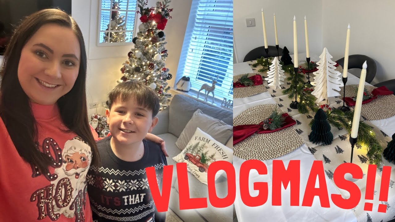 VLOGMAS.. Украшение рождественского стола, SHEIN Haul, Что эльфы сделали дальше🎄❤️