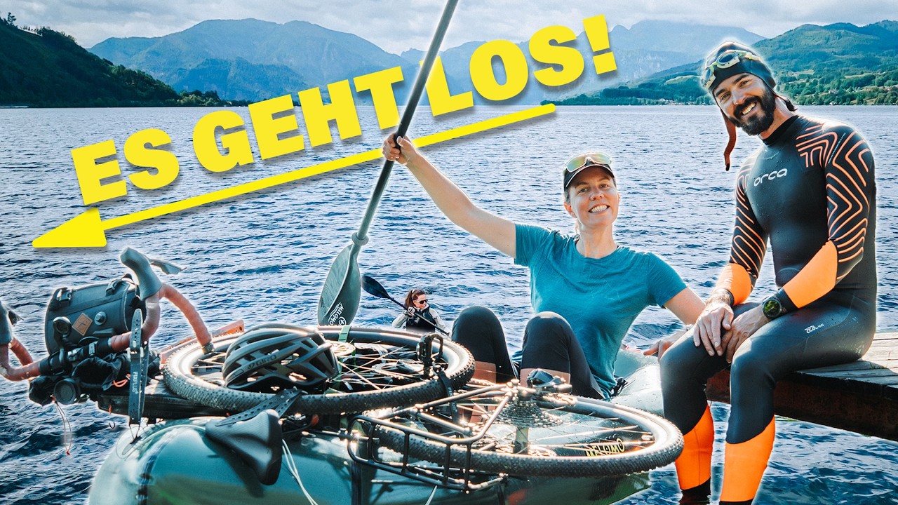 30 Stunden schwimmen. Reini versucht &Ouml;sterreichs sch&ouml;nste Seen zu durchqueren! | 9 SEEN CHALLENGE
