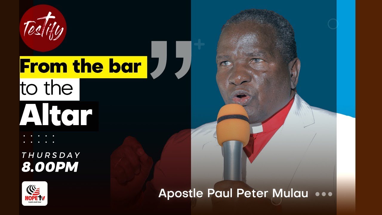 From the Bar to the Altar || Testify by Apostle Mulau