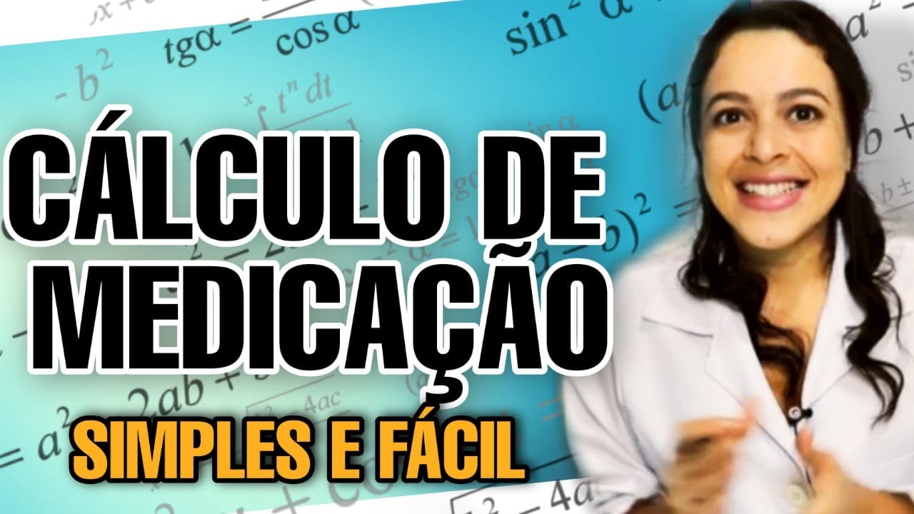 CÁLCULO DE MEDICAÇÃO DE FORMA SIMPLES E FACIL. Calculos de medicamentos REGRA DE TRÊS