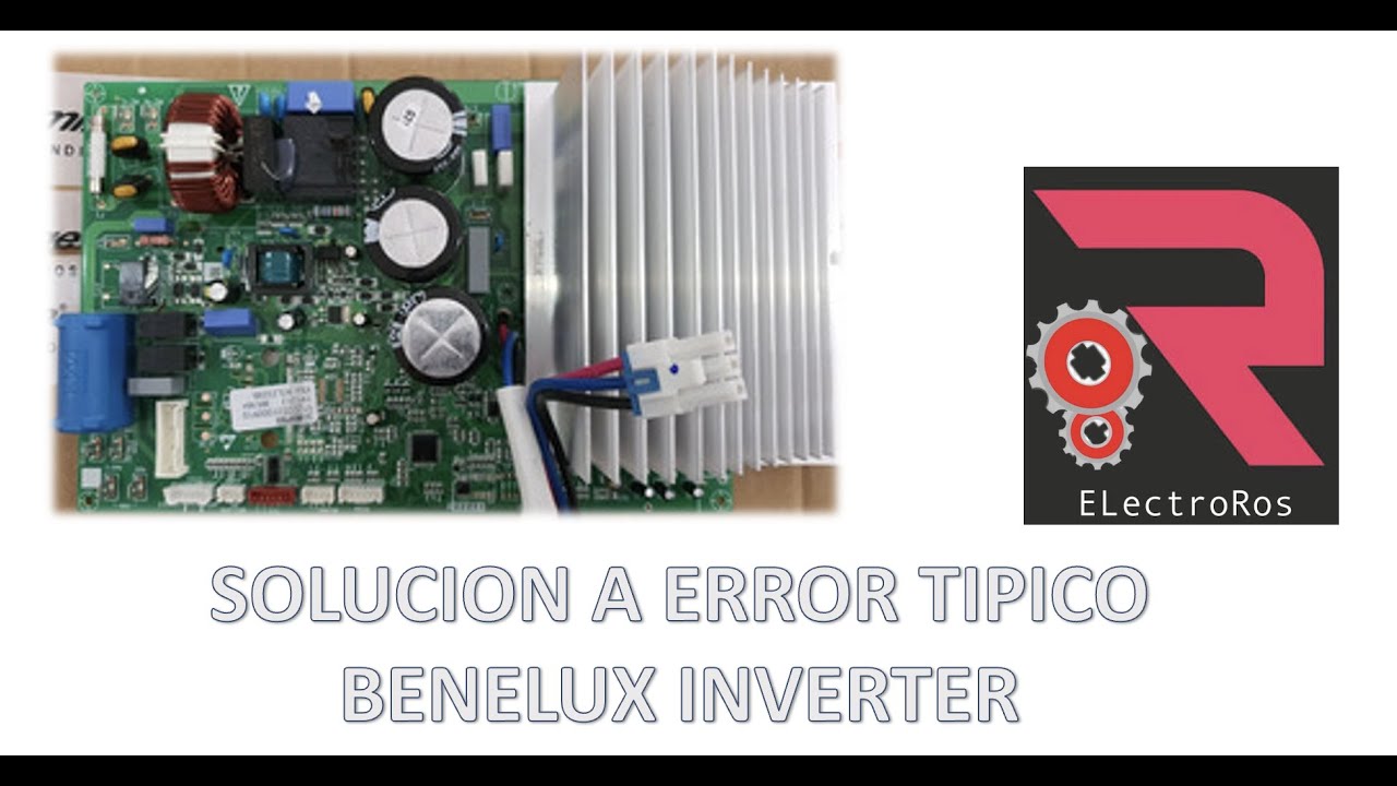 FALLA TIPICA EQUIPO BENELUX INVERTER