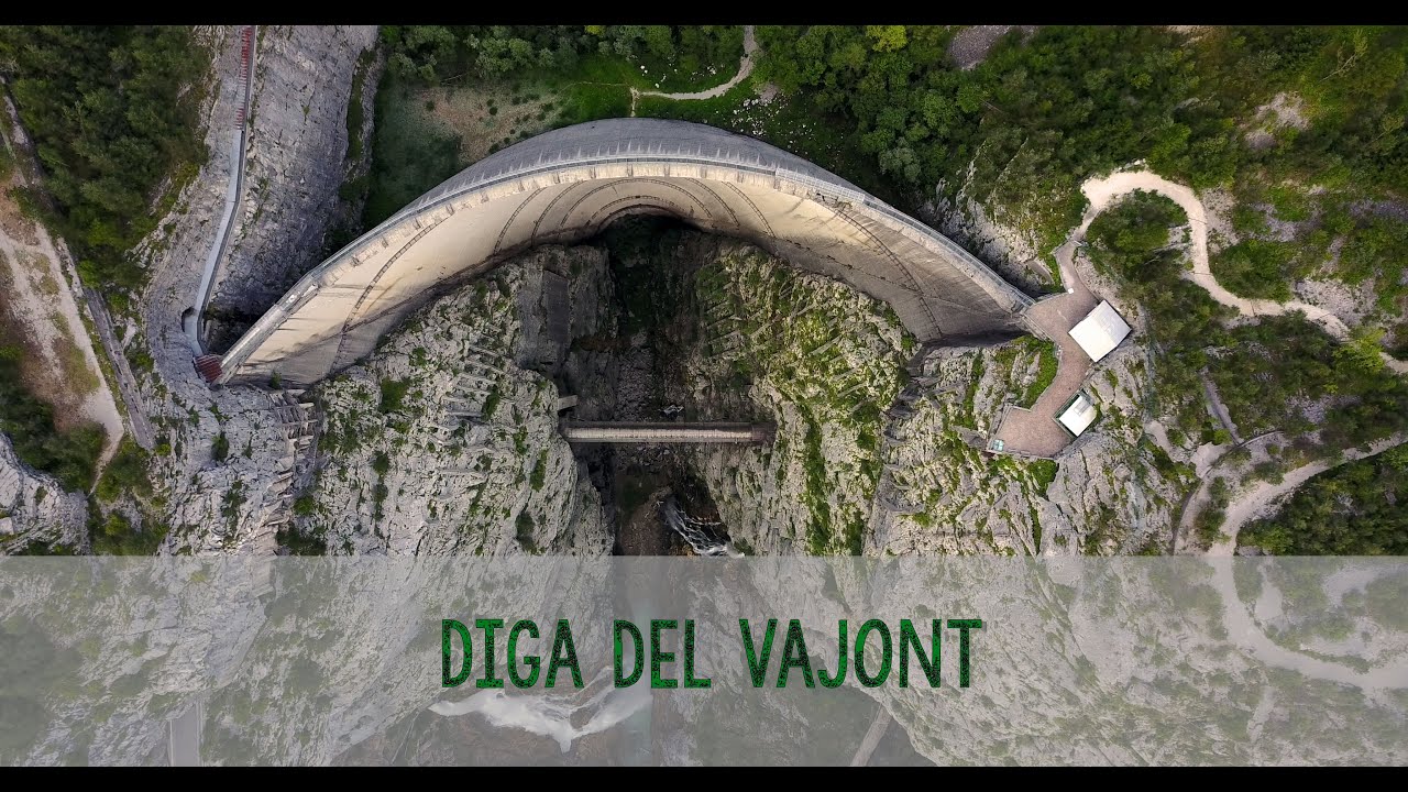 Diga del Vajont 4K drone footage