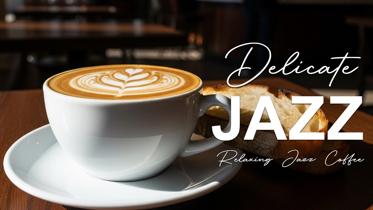 Delicate Jazz 🎶 Relaxing Jazz Music Bossa Nova Instrumental for Positive Morning & Focus