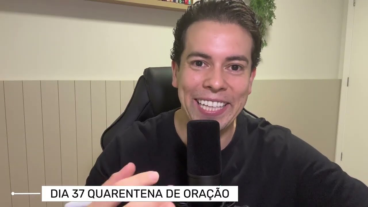 ORAÇÃO DE HOJE 06/02/2026 - DIA 37 QUARENTENA DE ORAÇÃO 