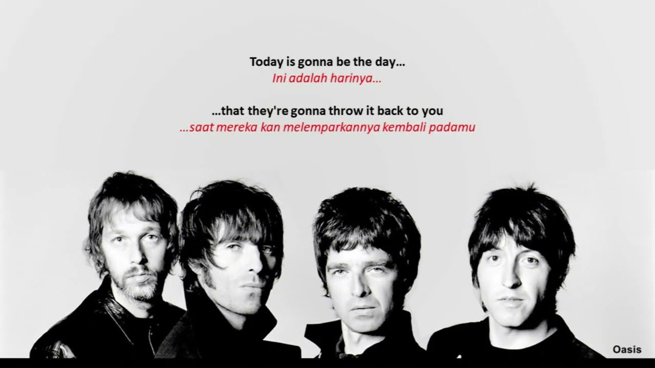 Oasis - Wonderwall (Lyrics) | Lirik Terjemahan