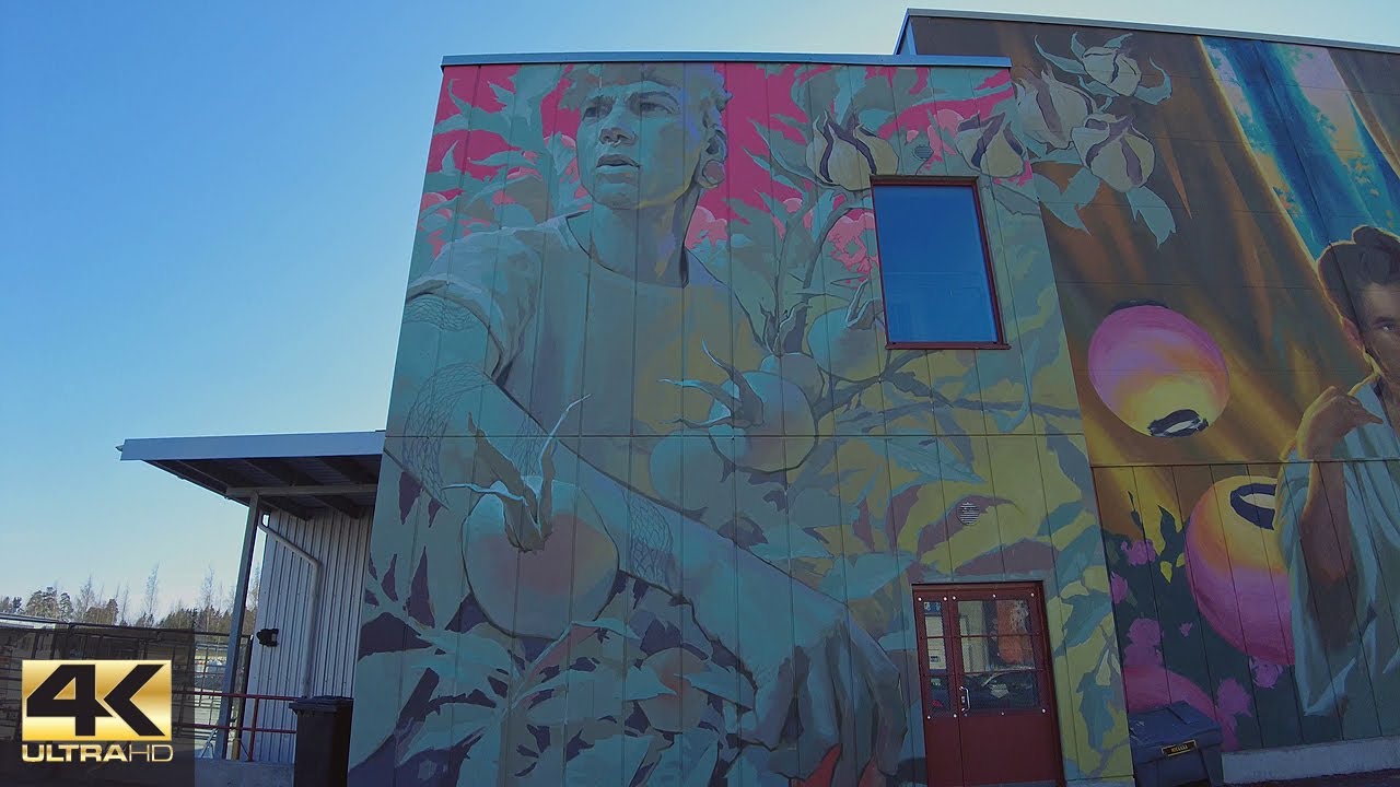 【4K】Concreate Urban art festival, Kera - Espoo , Full tour
