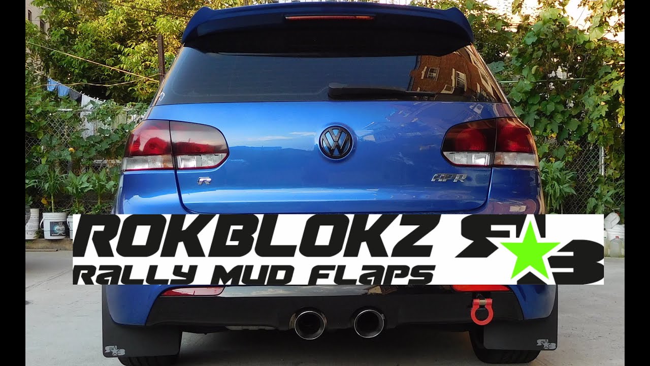 MK6 GTI Golf R Mud Flaps Install | Why I chose RokBlokz over Rally Armor