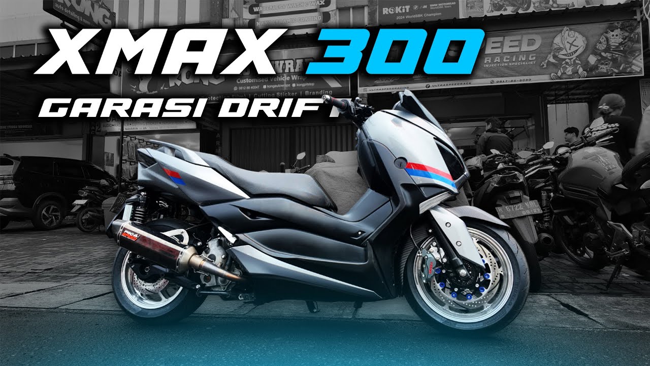 BORE UP XMAX 300 CC SIMPLE!! Horsepower Nambah Banyak!! | GARASI DRIFT