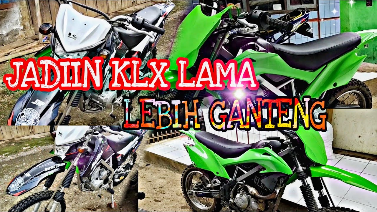 klx s pasang body klx bf 150 langsung pnp