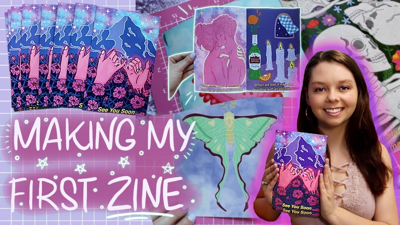 How I Made My First Zine Using Procreate 🦋