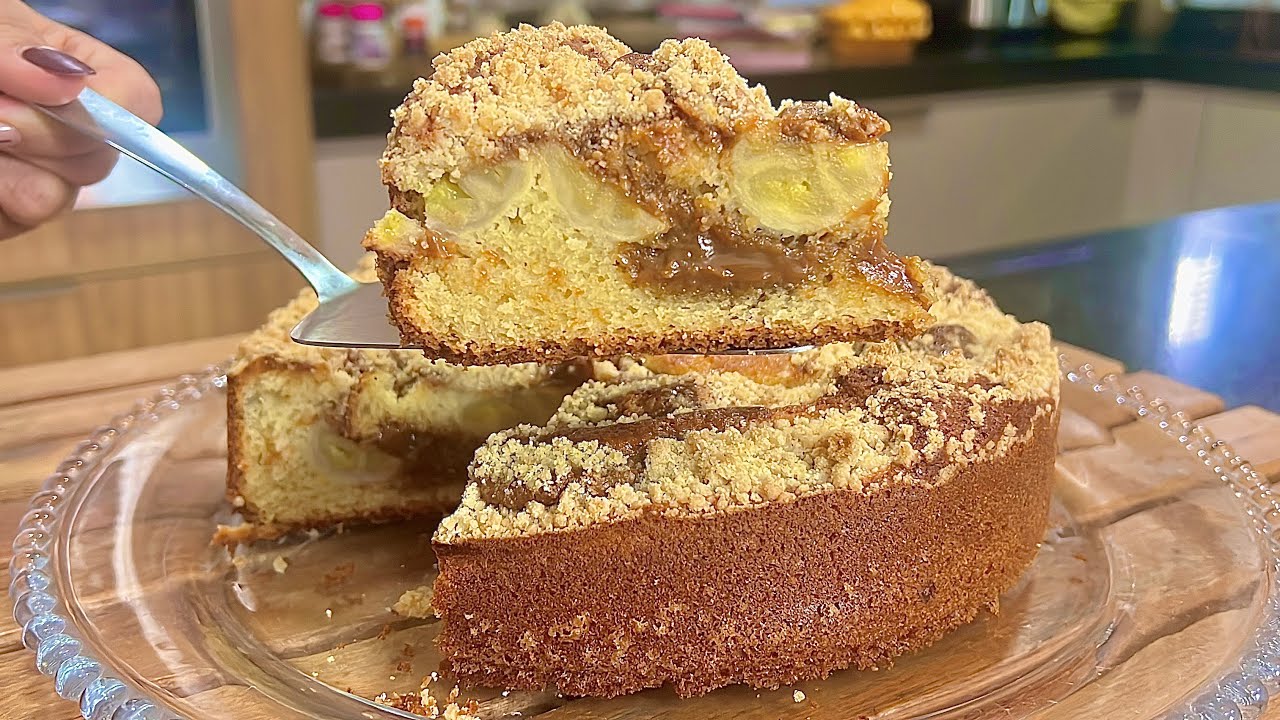 SEM LIQUIDIFICADOR E SEM BATEDEIRA!!! FAÇA A MELHOR SOBREMESA DE BANANA COM DOCE DE LEITE | FÁCIL