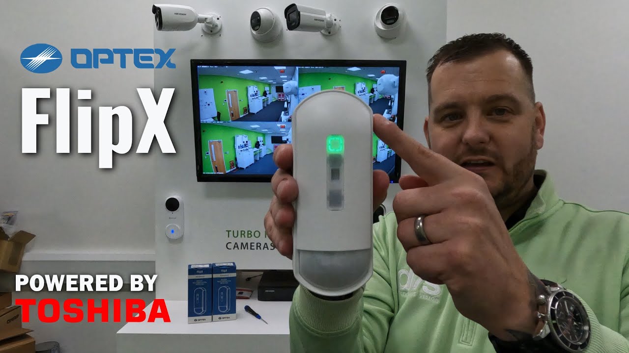 Optex FlipX - Indoor PIR Intruder Detector
