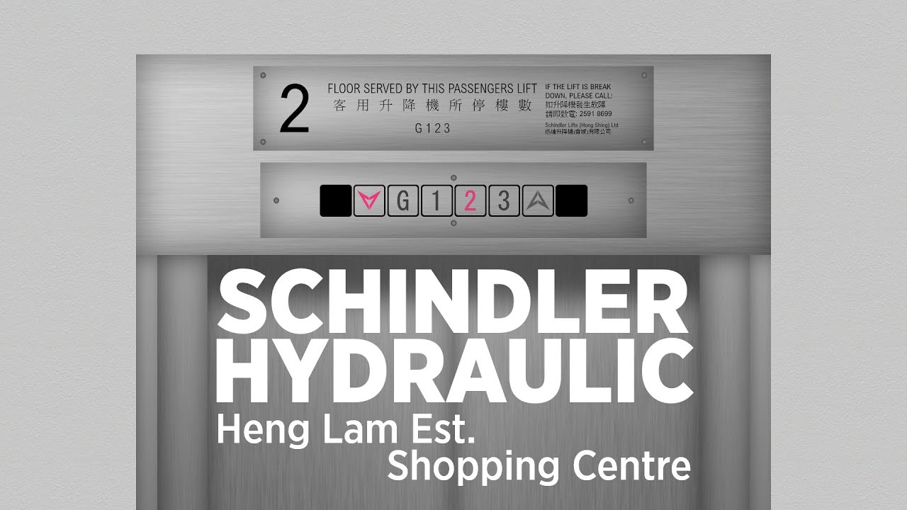Schindler Hydraulic - Heng Lam Estate Shopping Centre