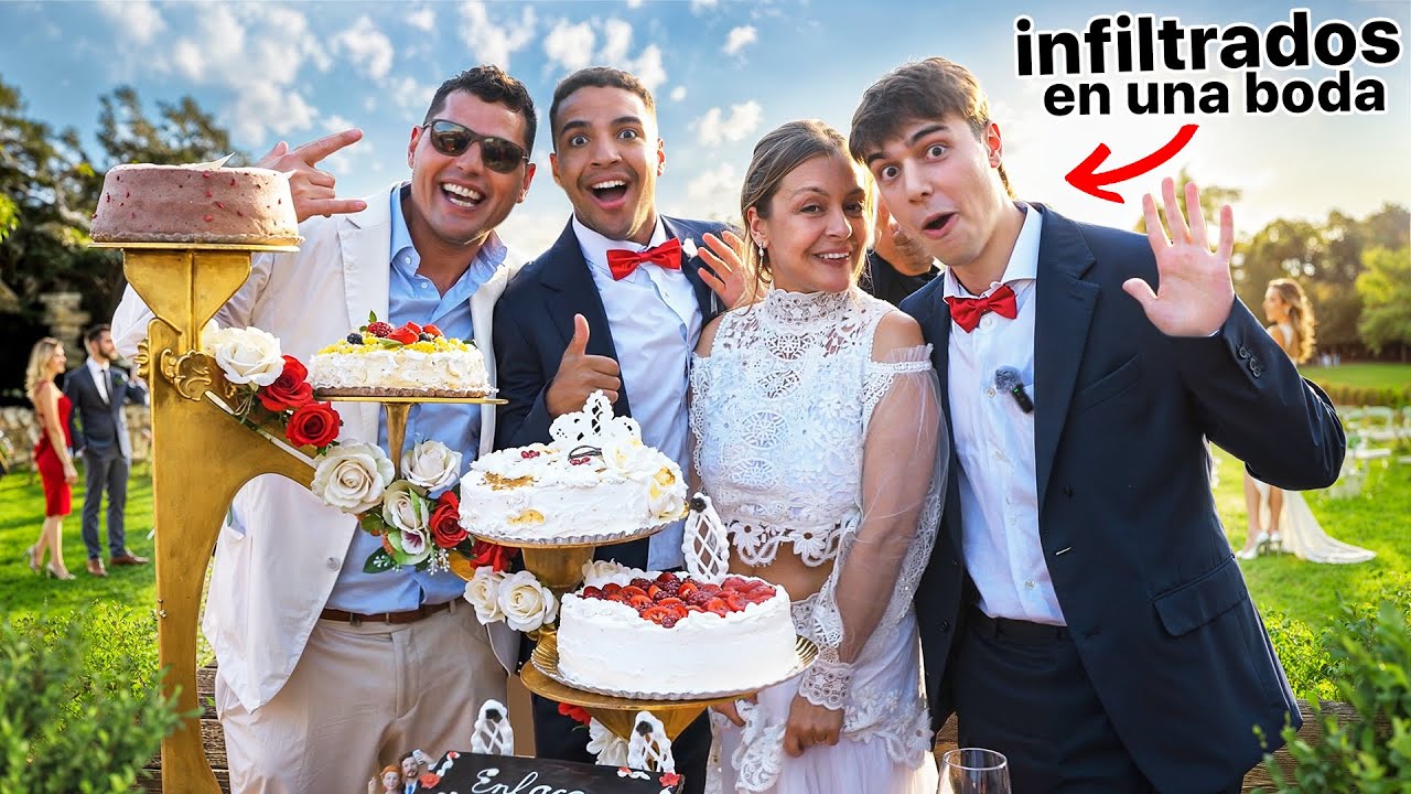 NOS COLAMOS EN UNA BODA EN IBIZA