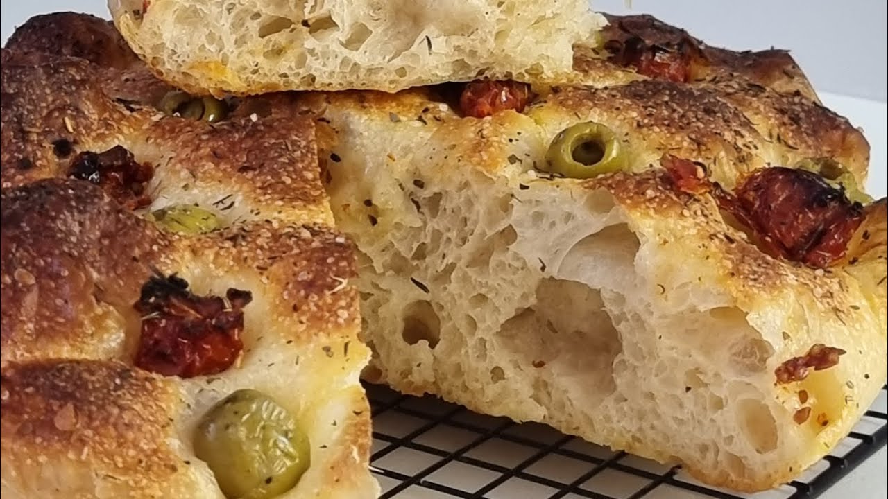 Фоккача на закваске/Божественно вкусно! Focaccia cu maia!