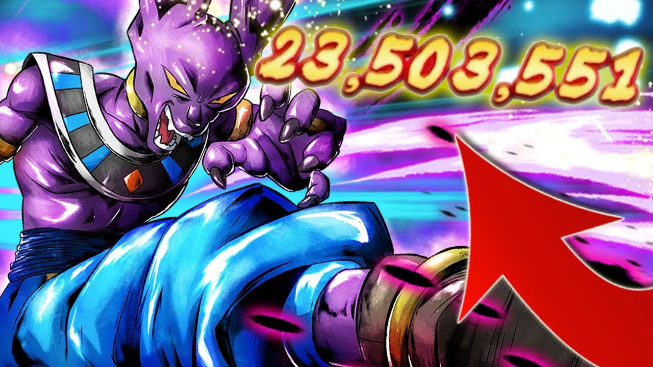 Over 23 Million Damage?! EASY METHOD Beerus 16M Rising Rush Challenge in Dragon Ball Legends