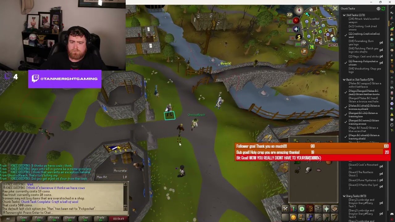 chunk locked ironman I have not played in a long time can you help me? (Part 18/22)