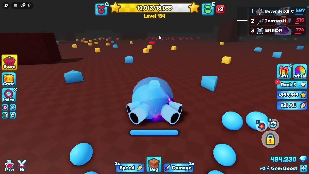 Today i'm playing red vs blue tank game and trying to beat a level 500