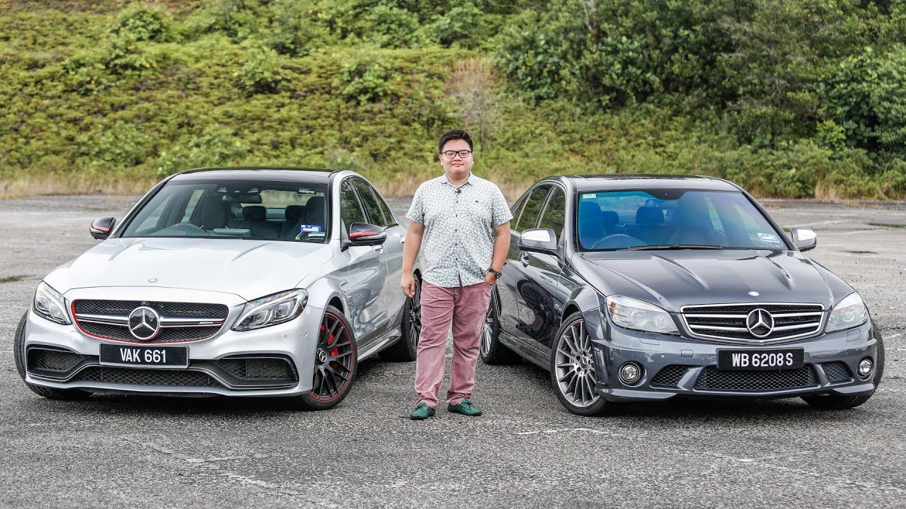 Mercedes-AMG C63 sound comparison – W204 6.2 NA V8 vs W205 4.0 twin-turbo V8
