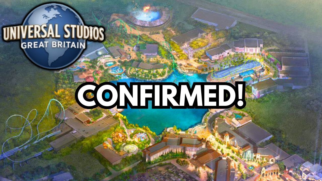IT'S HAPPENING! Universal Studios Great Britain CONFIRMED & FIRST LOOK!