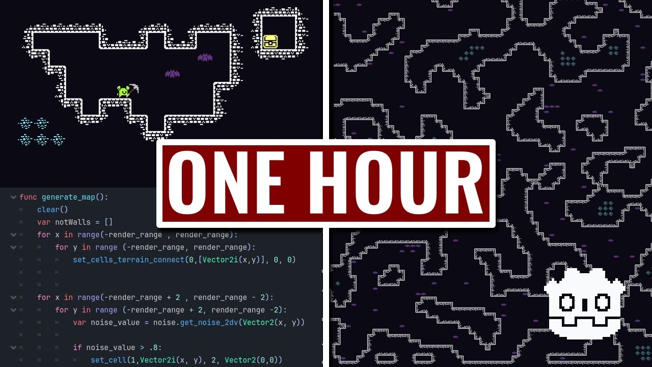 Adding Procedural Generation to my 2D Mining Game  - Godot Devlog