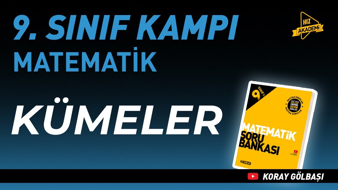 Kümeler | Hız Akademi 9. Sınıf Matematik