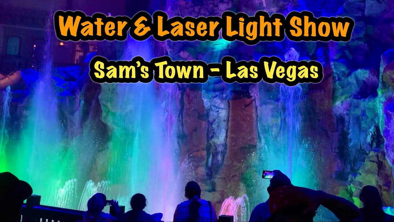 Mystic Falls Light and Water show - Sam’s Town, Las Vegas