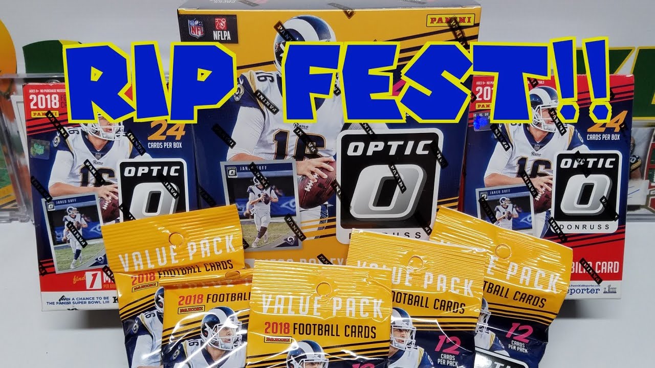 Футбольный фестиваль Donruss Optic Rip Fest 2018 года