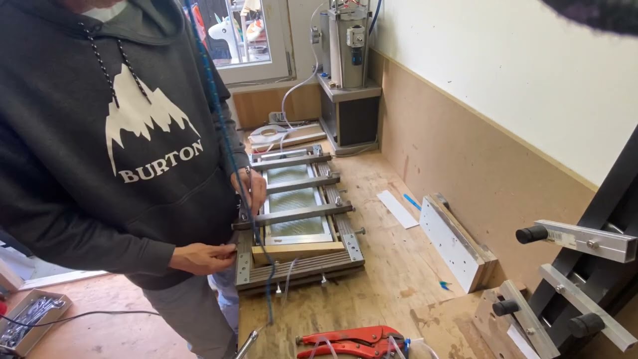 Windsurf Fin vacuüm casting Diy rtm