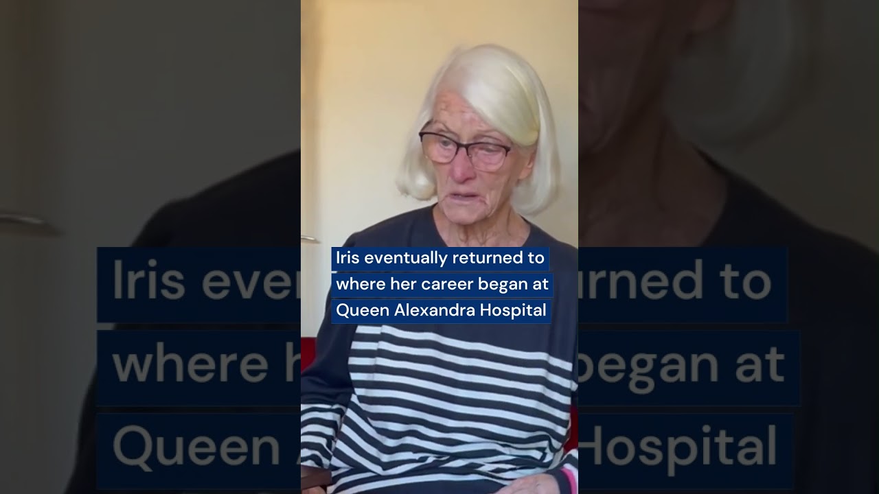 Celebrating NHS75 - Retired nurse Iris talks about her experience