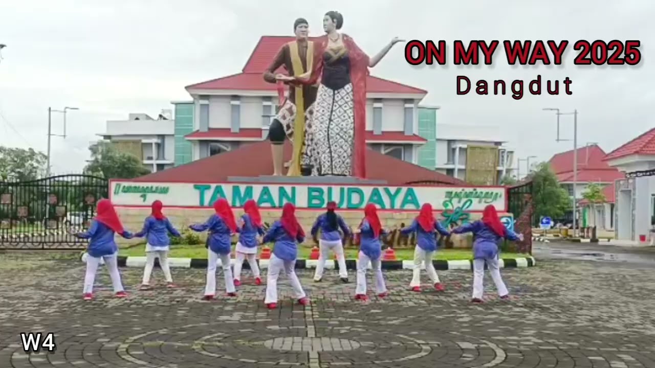 ON MY WAY 2025 DANGDUT LD | Beginner | Choreo by Sry Marah | Demo by ASN Squad