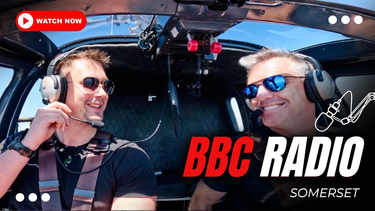 Луи Скупьен летает на пилотажном вертолёте REDBULL ВВЕРХ НОГАМИ! | BBC Radio с Дженной Майлз