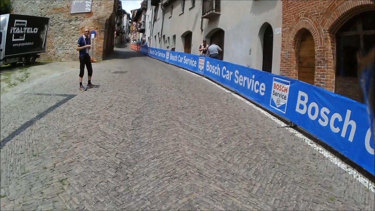 Pinerolo Via Principi D'Acaja climb 20% Strava segment