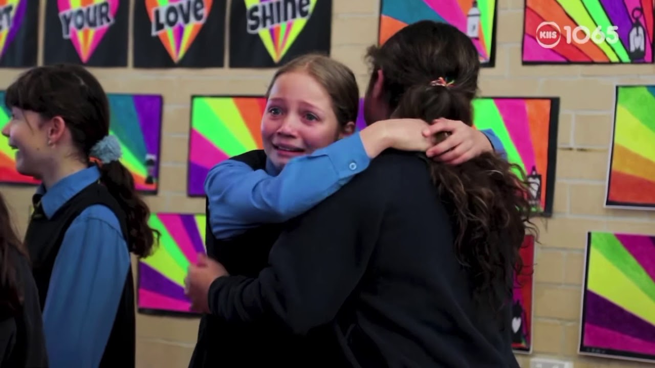 Guy Sebastian Surprising Choir with Choir (St Joan of Arc)