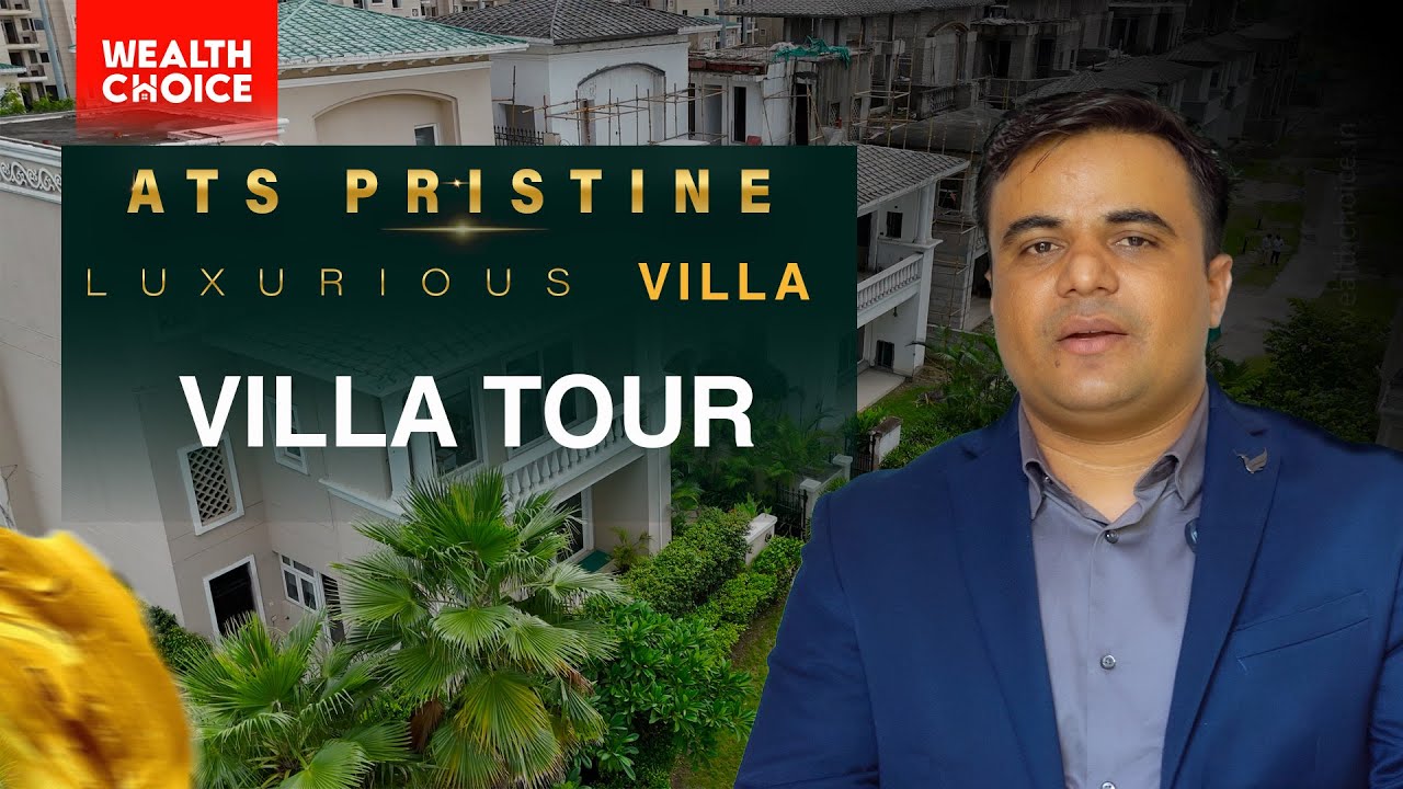 Inside Noida's Most Luxurious Villa: 500-Yard ATS Pristine Golf Villa Tour #noida  #atspristine