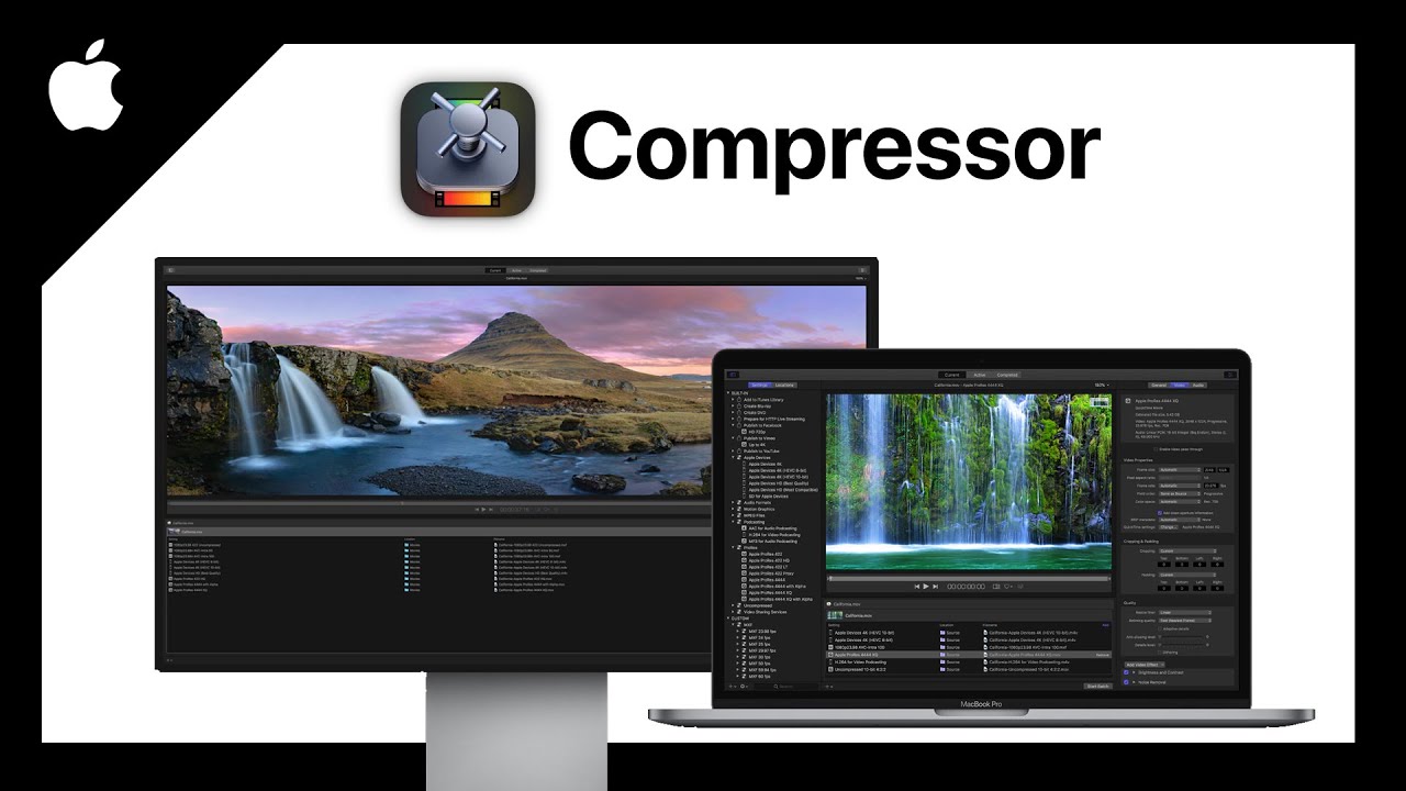 Apple Compressor (Grundkurs für Einsteiger) Einfach Videos & Audios rendern oder konvertieren