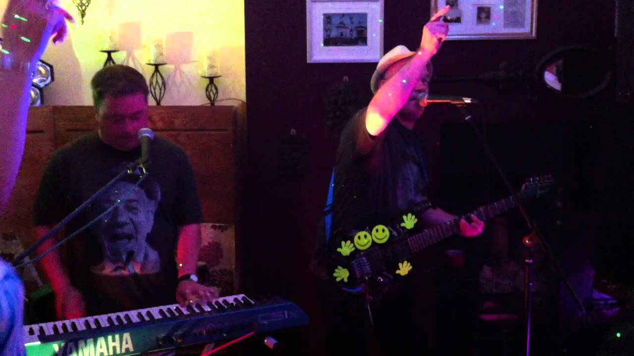 Happy the Man singing Spirit in the Sky at the Featherbed Rock Cafe Bar Seaham