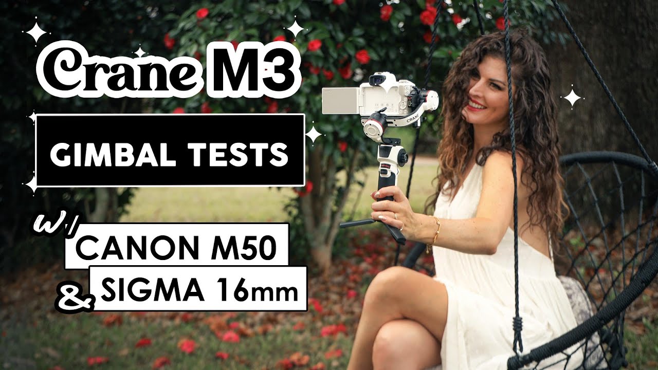 Тест подвеса Zhiyun Crane M3 с Canon M50 и Sigma 16 мм