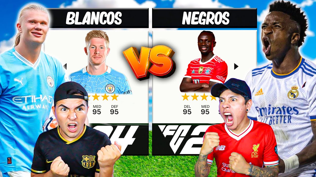 Me ENFRENTO a EDSON FDB en EA SPORTS FC 24 *BLANCOS vs NEGROS*😱 ¡RAMIRIN VS EDSON FDB!