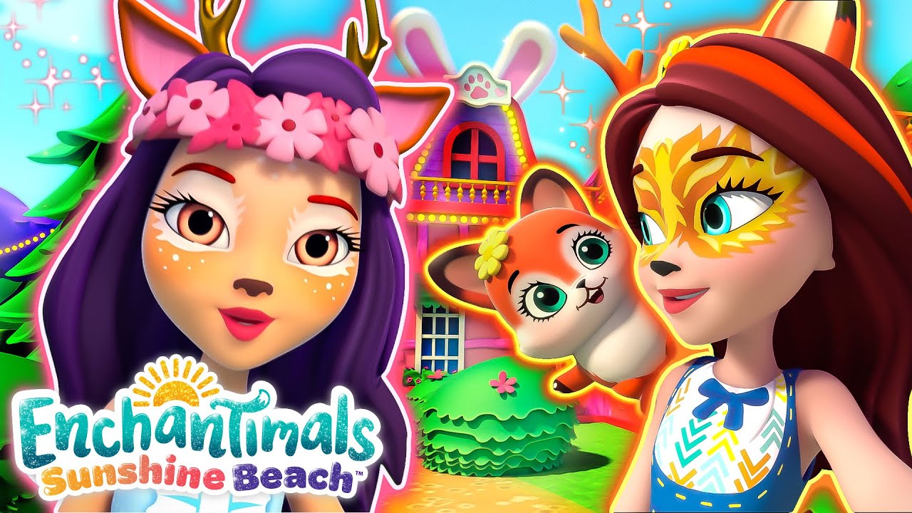 Enchantimals Sunshine Beach | Welcome Home, Again! HOUSE TOUR! | Episode 1 | Full Episode